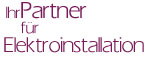 Ihr Partner für Elektroinstallation